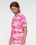 Code Five 3907 Pink Woodland — on model side
