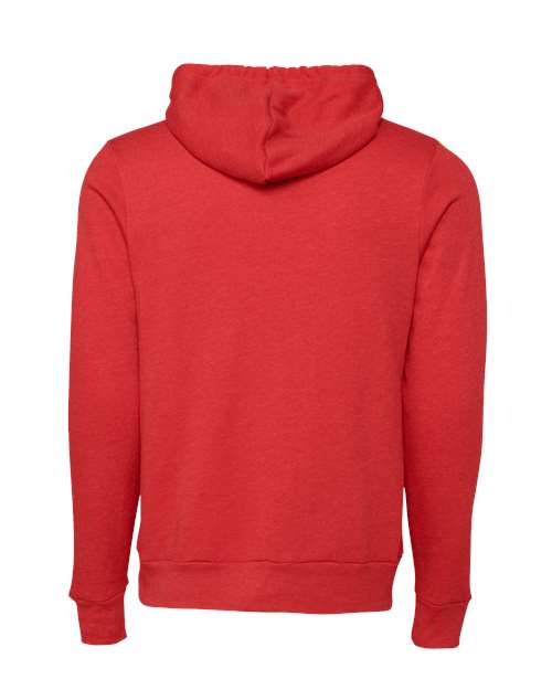 BELLA + CANVAS 3719 Heather Red — back