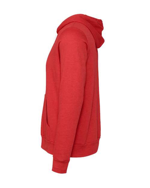 BELLA + CANVAS 3719 Heather Red — direct side