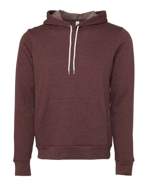 BELLA + CANVAS 3719 Heather Maroon — front