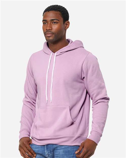 BELLA + CANVAS 3719 Lilac — on model side
