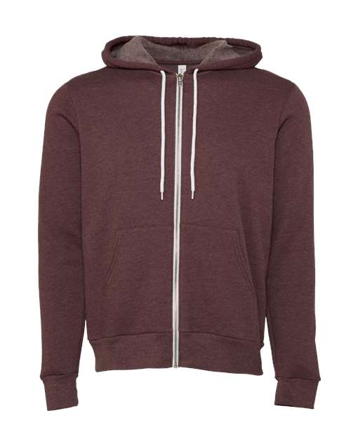 BELLA + CANVAS 3739 Heather Maroon — front