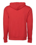 BELLA + CANVAS 3739 Heather Red — back