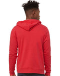 BELLA + CANVAS 3739 Heather Red — on model back