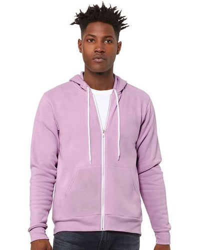 BELLA + CANVAS 3739 Lilac — on model front