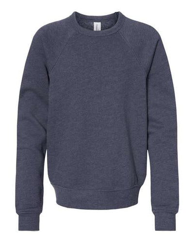 BELLA + CANVAS 3901Y Heather Navy — front