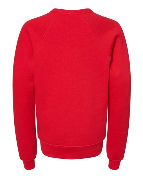 BELLA + CANVAS 3901Y Red — back