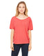 Bella + Canvas 8816 - Women's Slouchy T-Shirt - Red Triblend