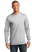 Unisex Long Sleeve Essential Tee - Ash