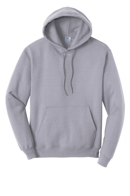 Unisex Core Fleece Pullover Hoodie - Silver