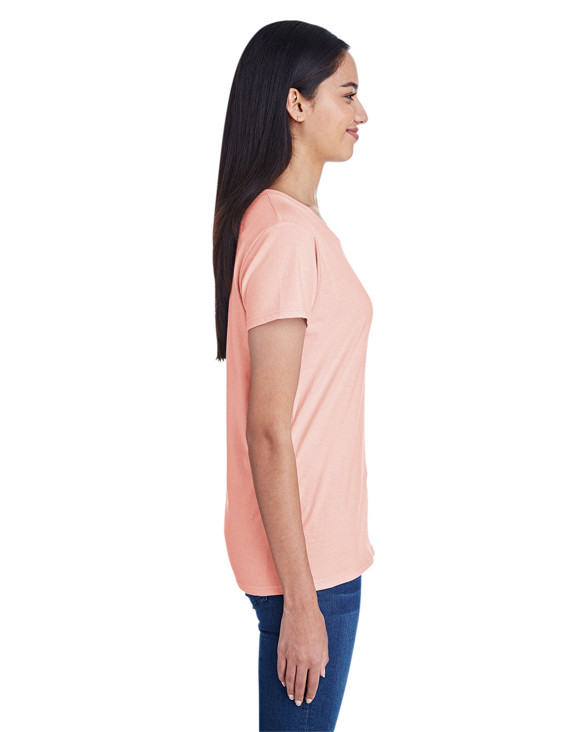 Women's Lightweight T-Shirt - Dusty Rose