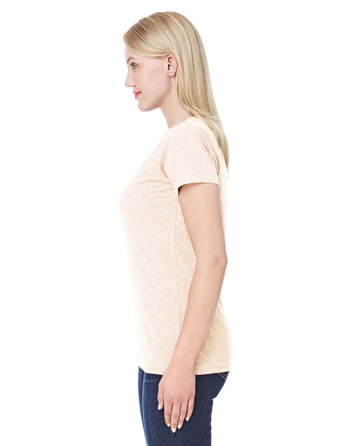 Women's Fine Jersey T-Shirt - Natural Heather