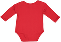 Infant Long-Sleeve Bodysuit - Red