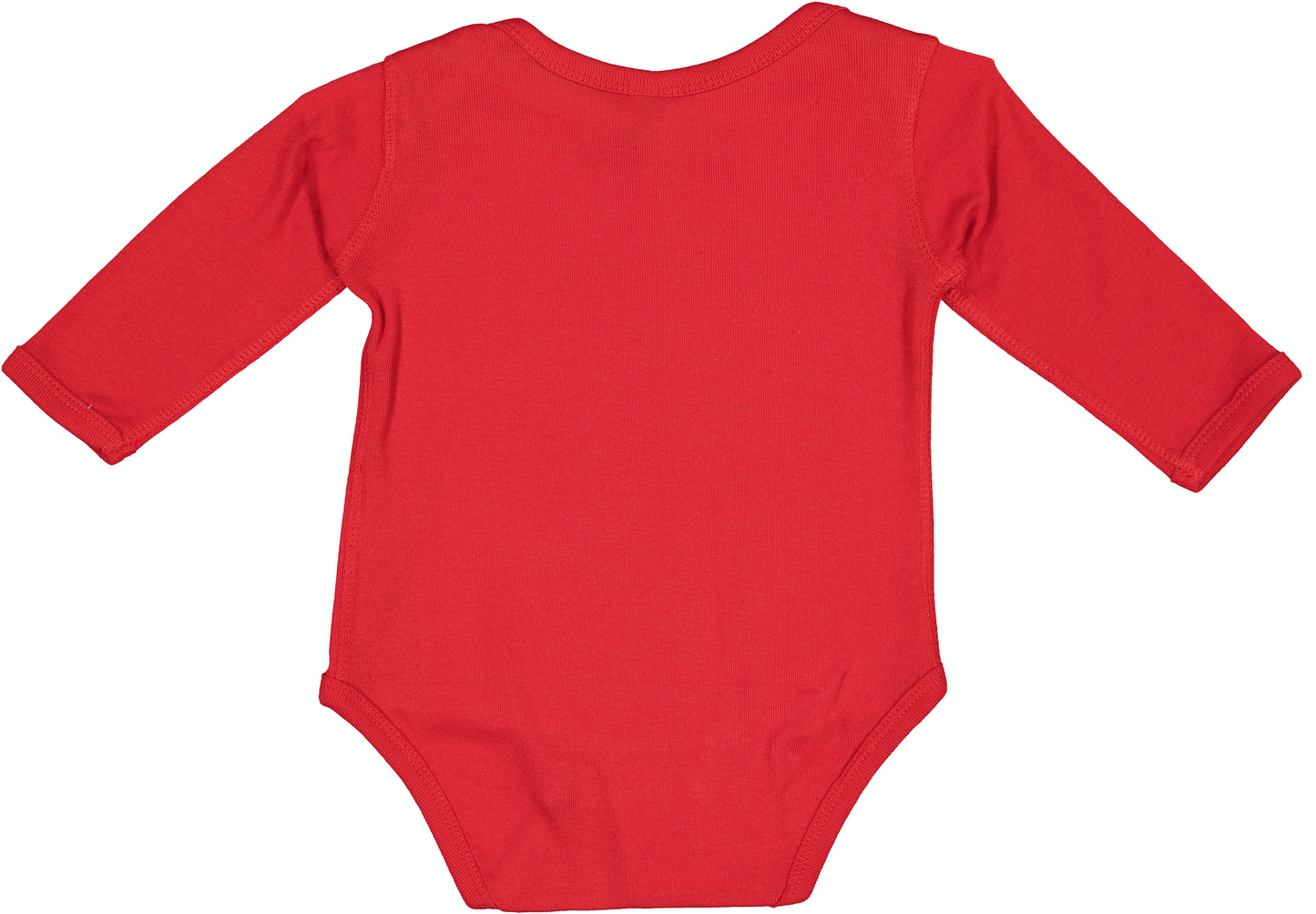 Infant Long-Sleeve Bodysuit - Red