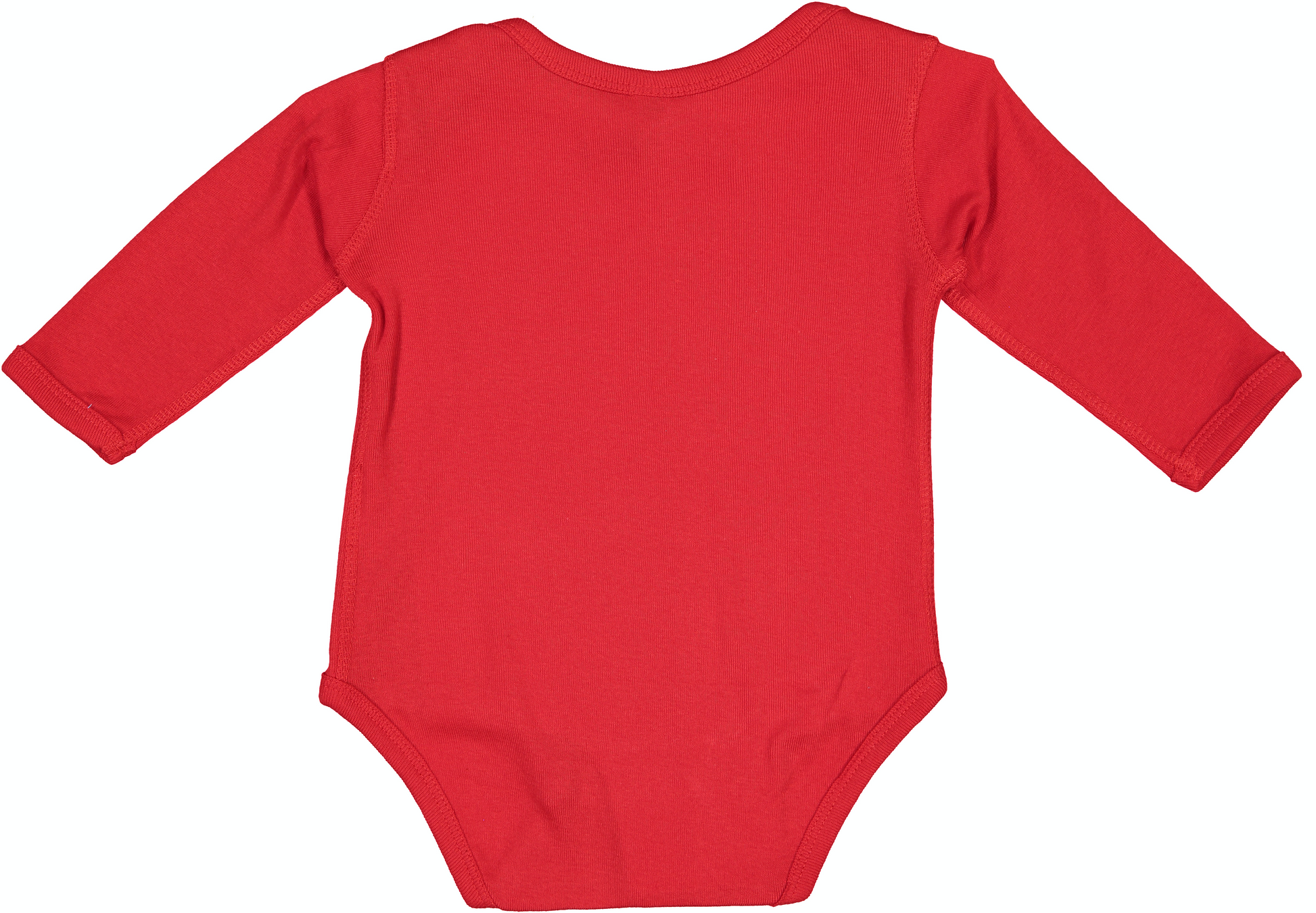 Infant Long-Sleeve Bodysuit - Red