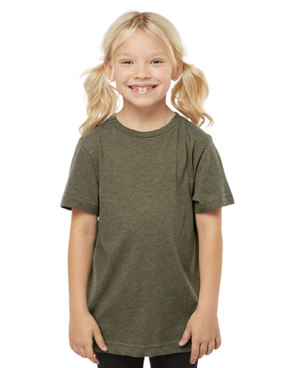 Youth Fine Jersey T-Shirt - Vintage Military Green