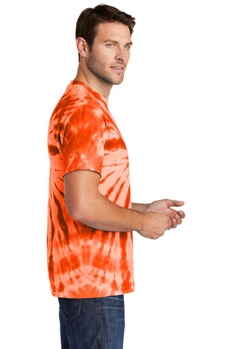 Unisex Tie-Dye Tee - Orange