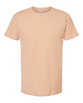 Unisex Fine Jersey Tee - Peach