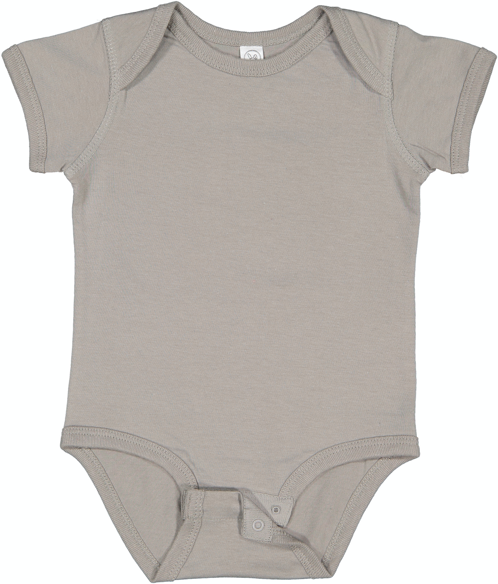 Infant Fine Jersey Bodysuit - Titanium