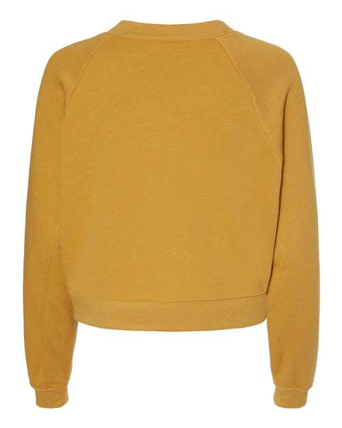 BELLA + CANVAS 7505 Heather Mustard — back