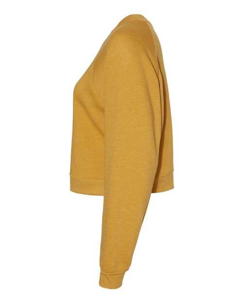 BELLA + CANVAS 7505 Heather Mustard — direct side