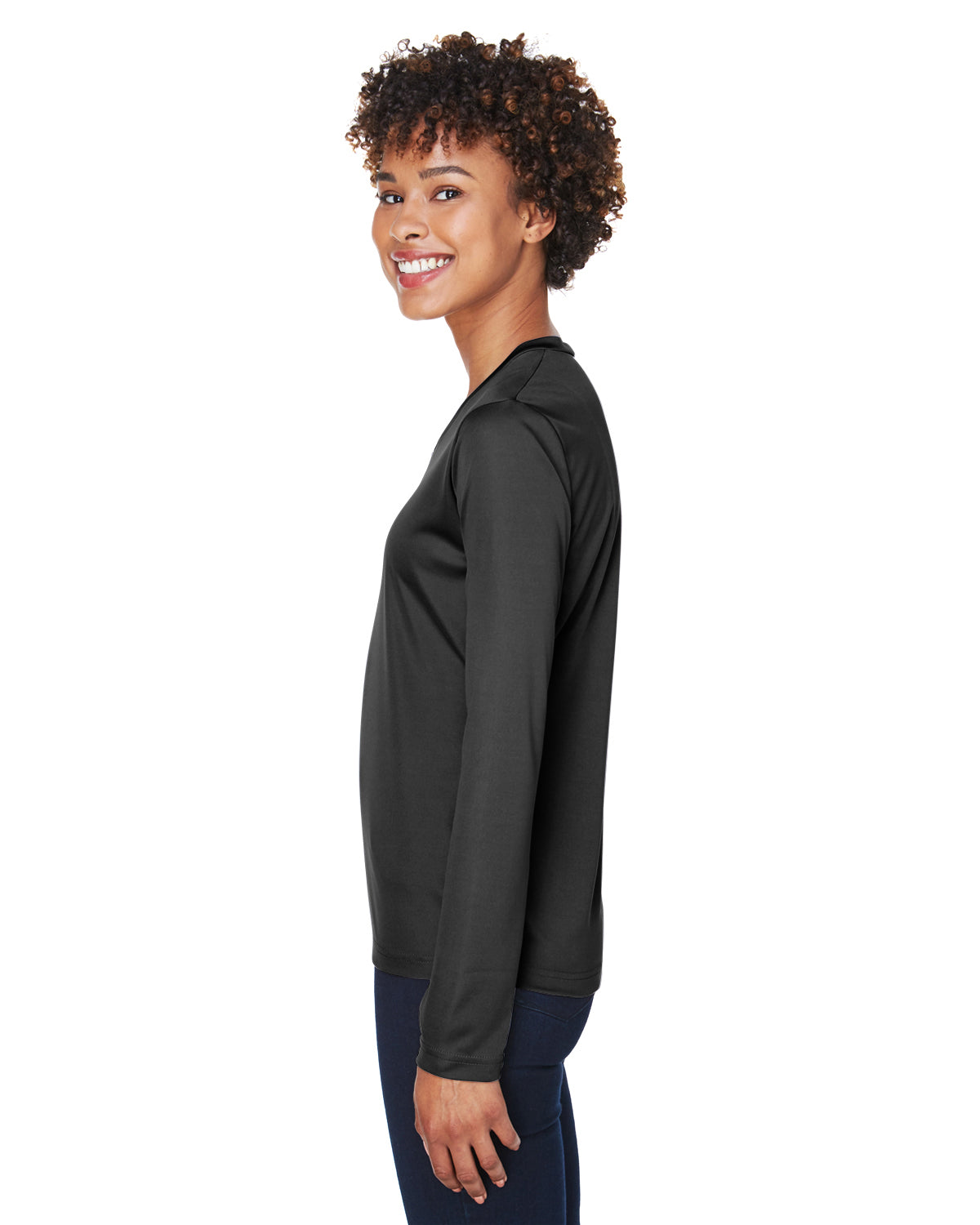 Women's Zone Performance Long-Sleeve T-Shirt - Black