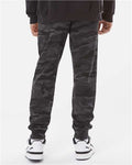 Independent Trading Co. IND20PNT Black Camo — on model back