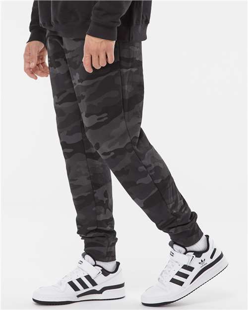 Independent Trading Co. IND20PNT Black Camo — on model side