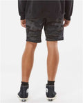 Independent Trading Co. IND20SRT Black Camo — on model back