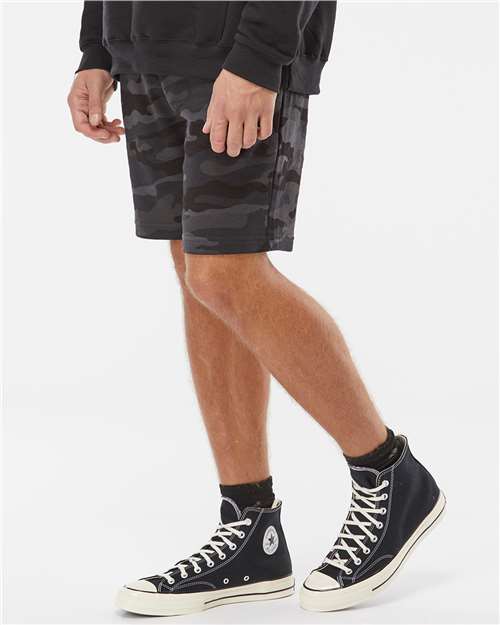 Independent Trading Co. IND20SRT Black Camo — on model side