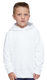 Rabbit Skins 3326 - Toddler Pullover Fleece Hoodie - White