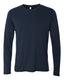 All Sport M3102 - Long Sleeve Triblend T-Shirt - Navy Heather Triblend