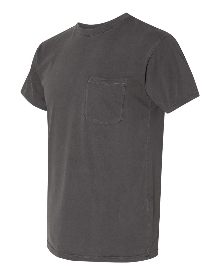 Unisex Inspired Dye Crew with Pocket - Shadow