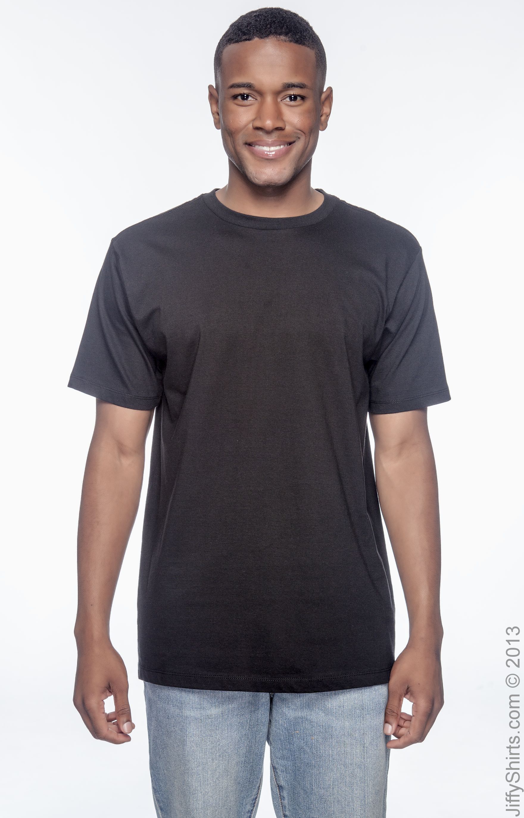 Men's Ringspun Fashion T-Shirt - Black