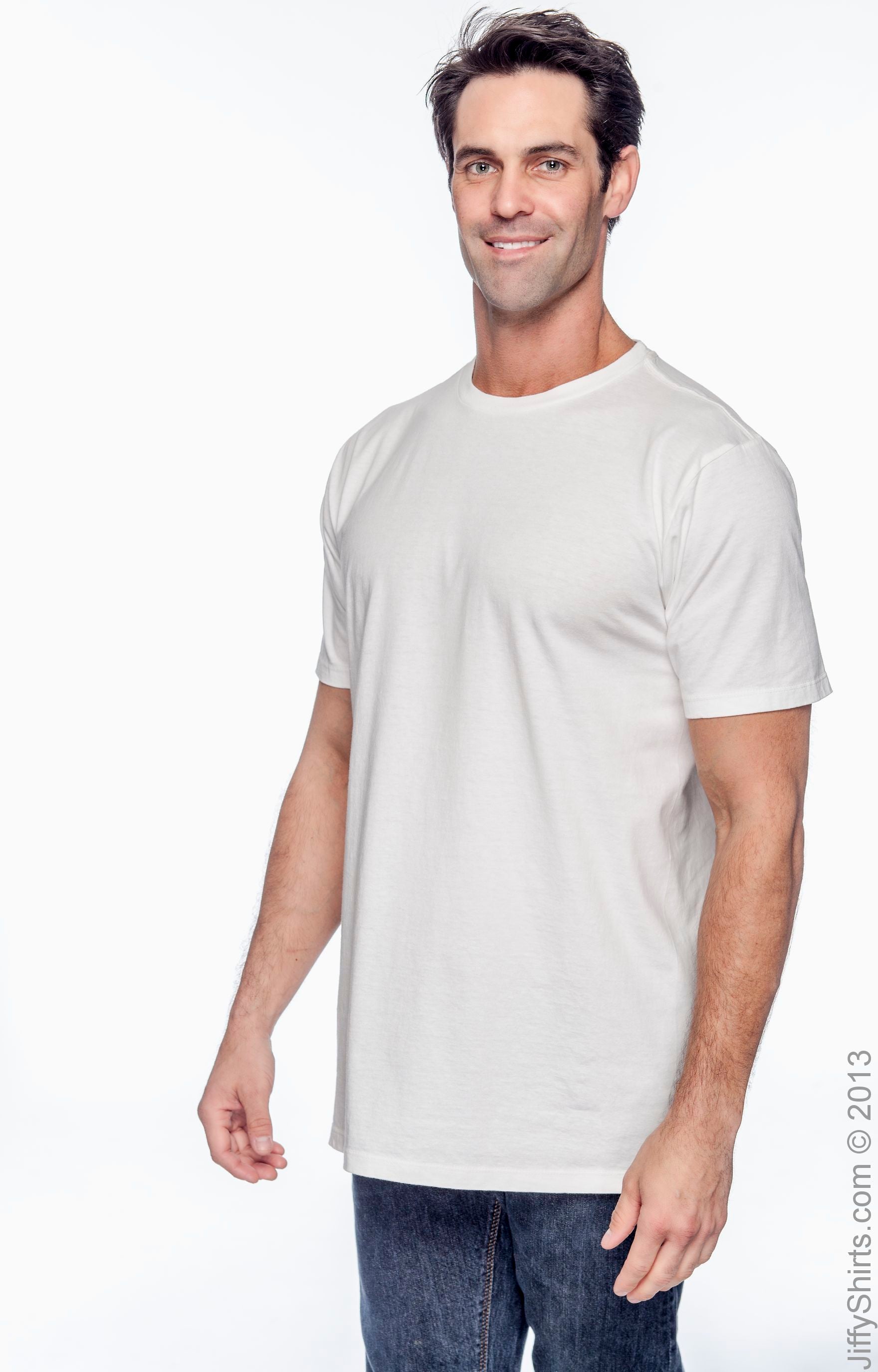 Men's Ringspun Fashion T-Shirt - White