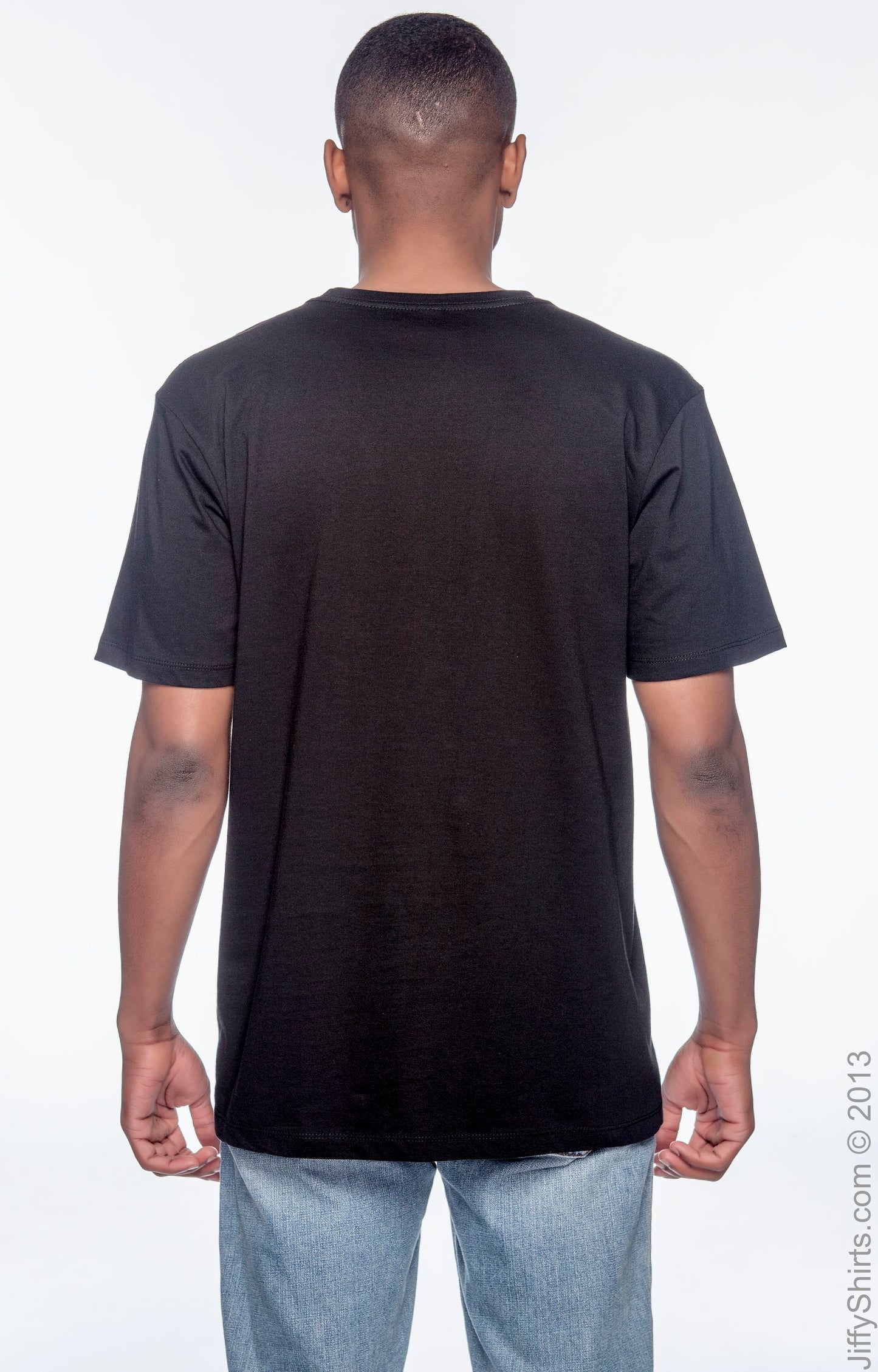 Men's Ringspun Fashion T-Shirt - Black