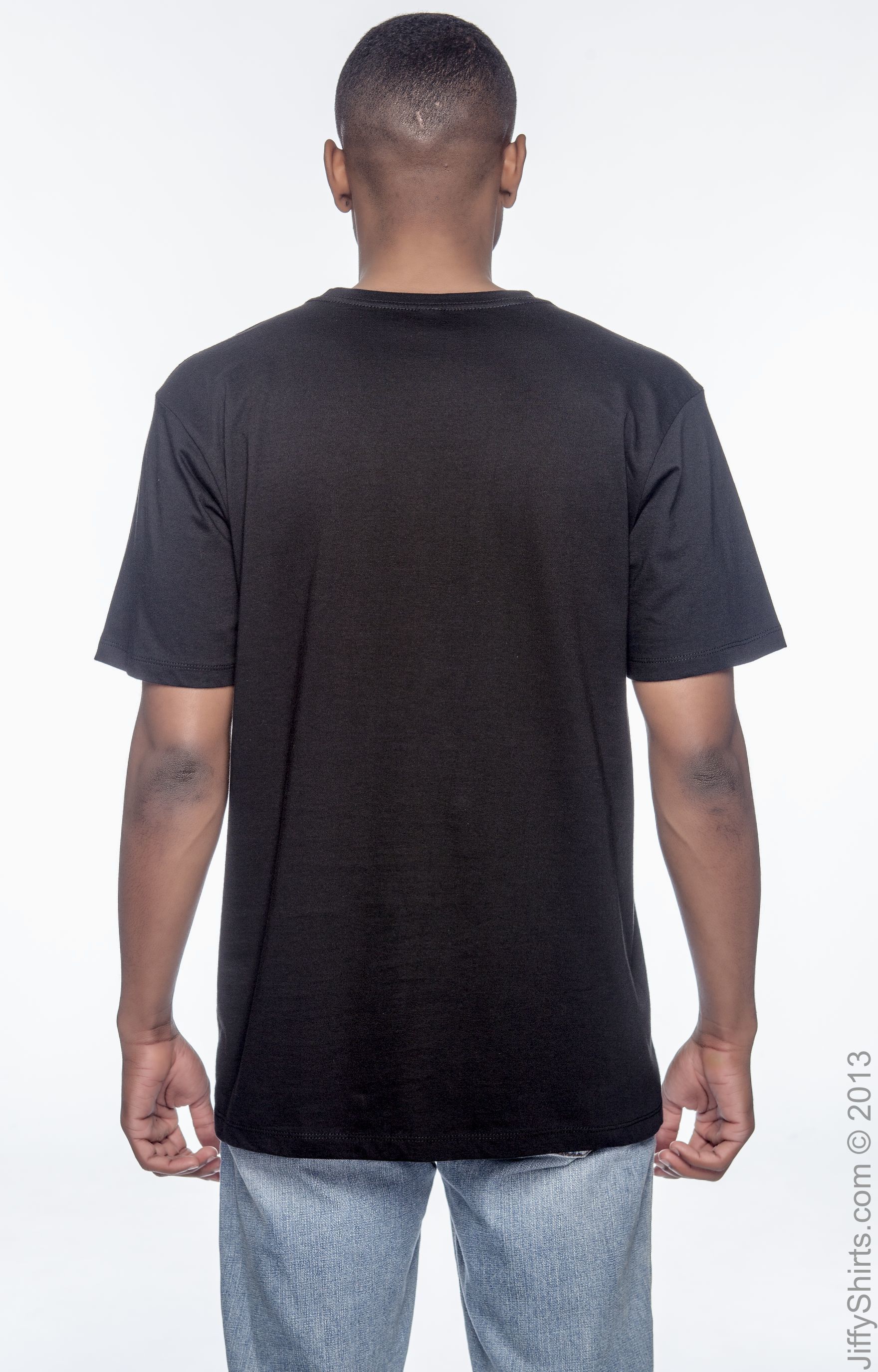Men's Ringspun Fashion T-Shirt - Black