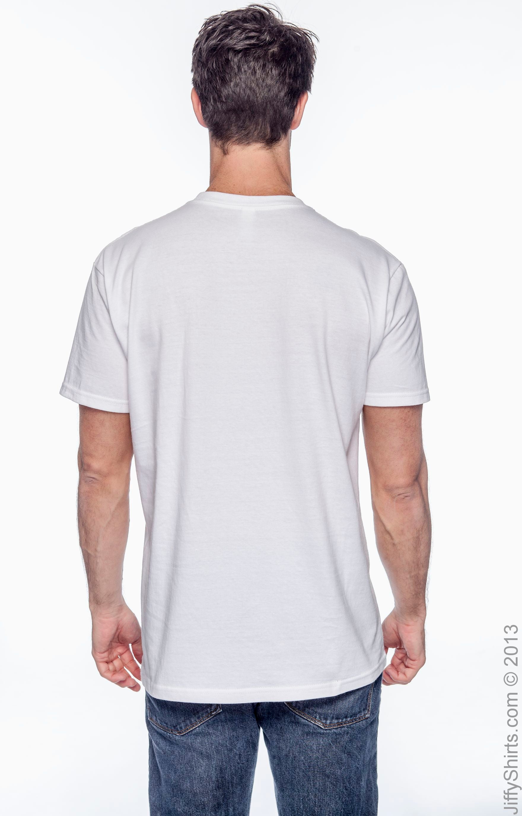Men's 100% Organic Cotton Classic Short-Sleeve T-Shirt - White