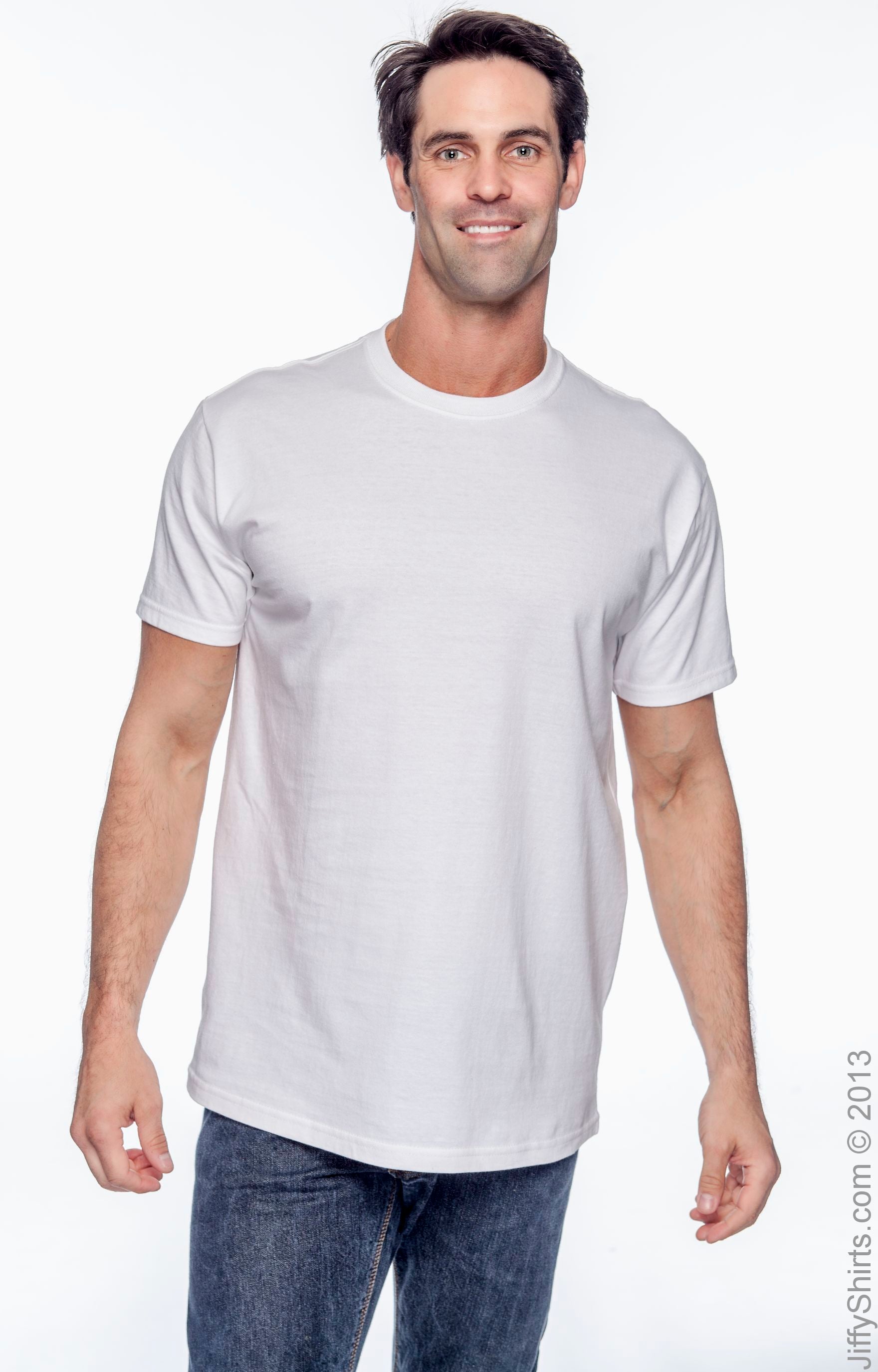 Men's 100% Organic Cotton Classic Short-Sleeve T-Shirt - White