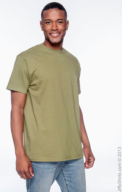 Men's 100% Organic Cotton Classic Short-Sleeve T-Shirt - Olive