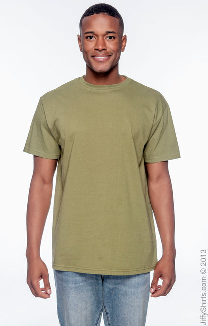 Men's 100% Organic Cotton Classic Short-Sleeve T-Shirt - Olive