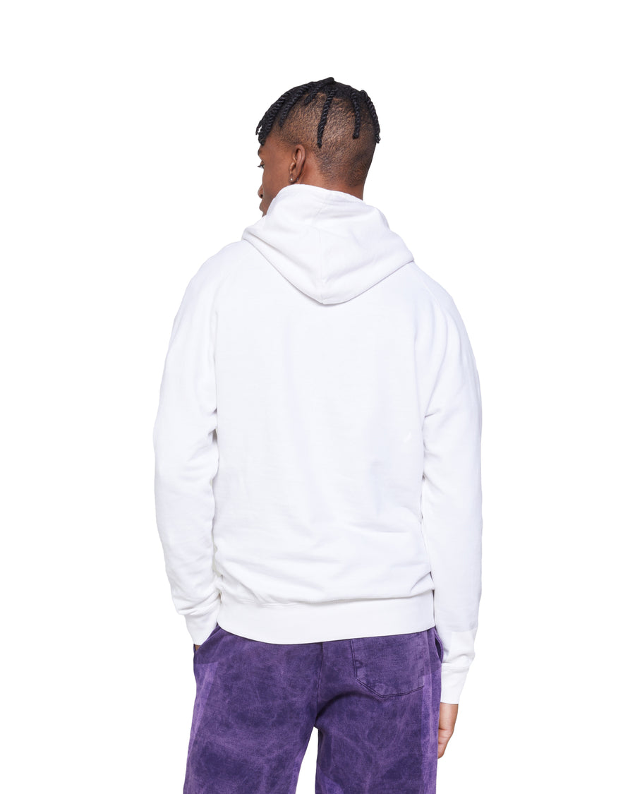 Unisex Vintage Raglan Hoodie - Vintage White