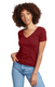 Next Level N1540 - Women's 'Junior fit' Ideal V - Cardinal