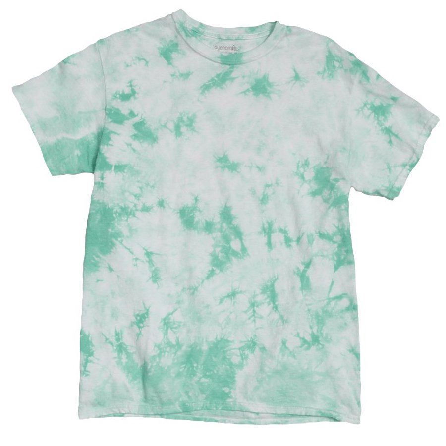 Youth Crystal Tie Dye T-Shirt - Mint