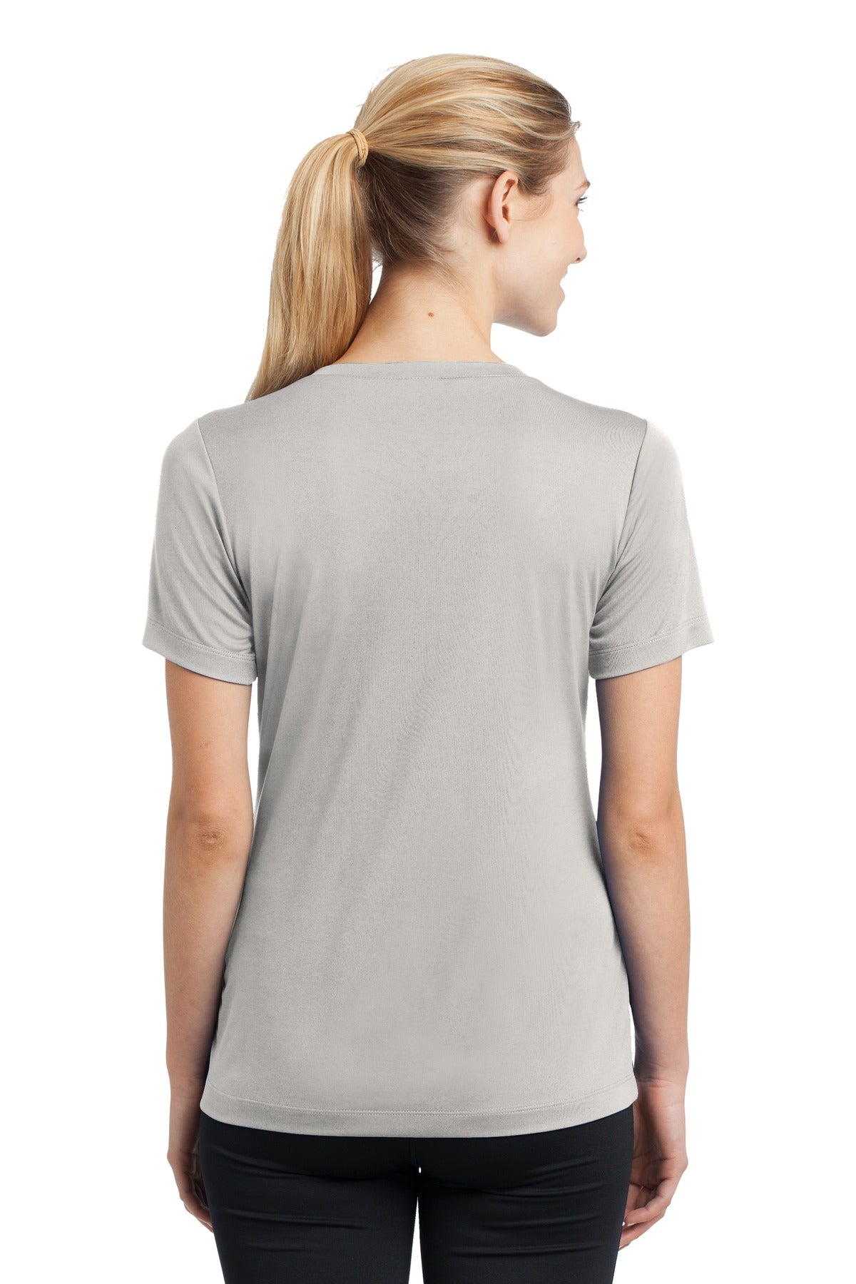 Women's PosiCharge Competitor V-Neck Tee - Silver