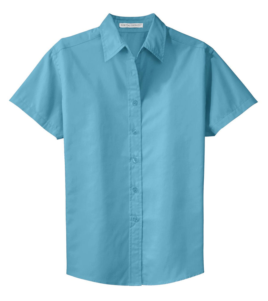 Women's Short Sleeve Easy Care Shirt - Maui Blue