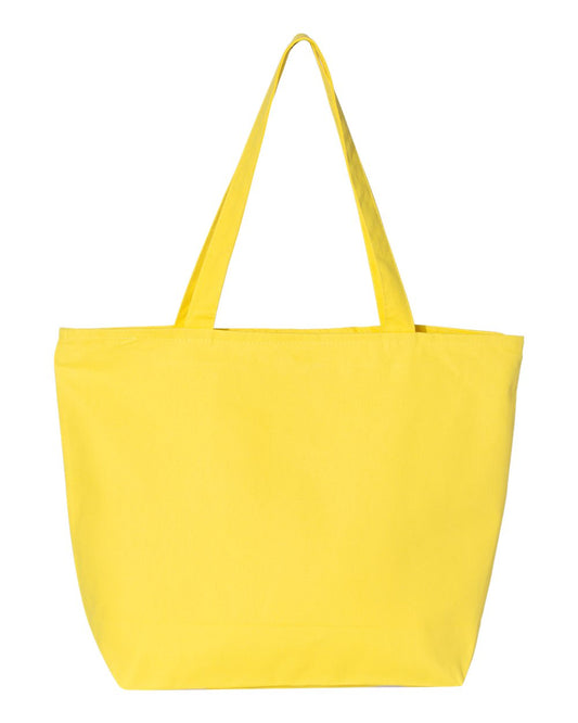 25L Zippered Tote - Yellow