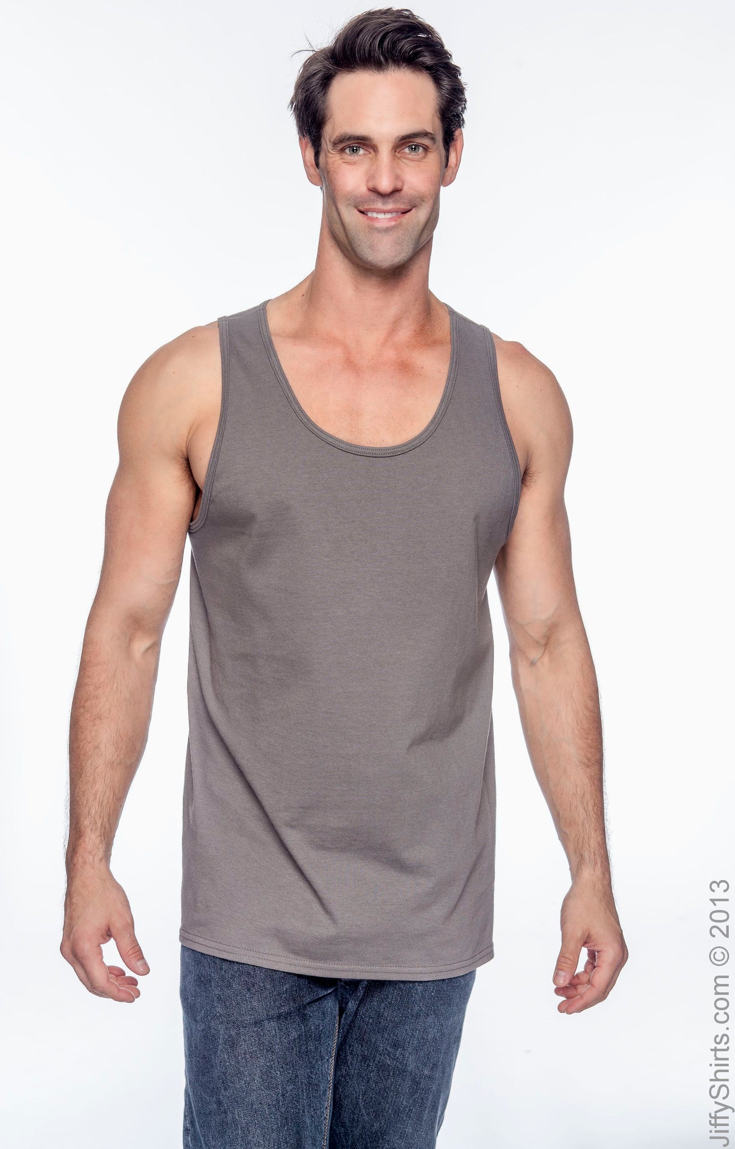 Unisex Ultra Cotton® Tank - Charcoal