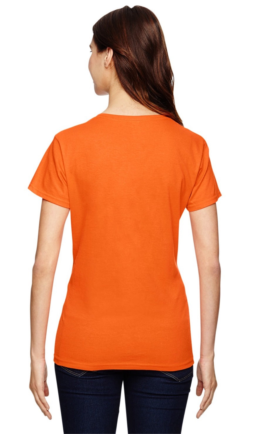 Women's Lightweight T-Shirt - Neon Orange