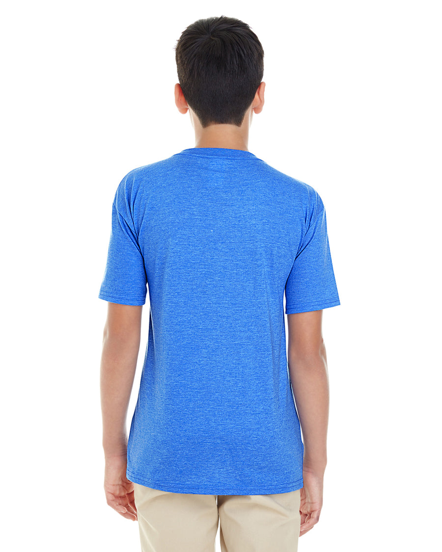 Youth Softstyle�� 4.5 oz. T-Shirt - Heather Royal